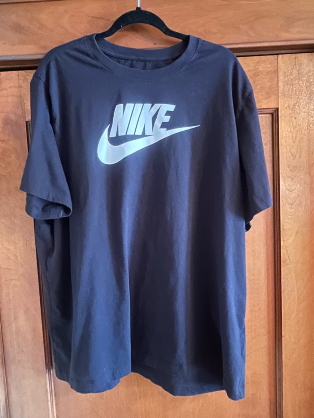 Nike Graphic T-Shirt Black White Size 3XL